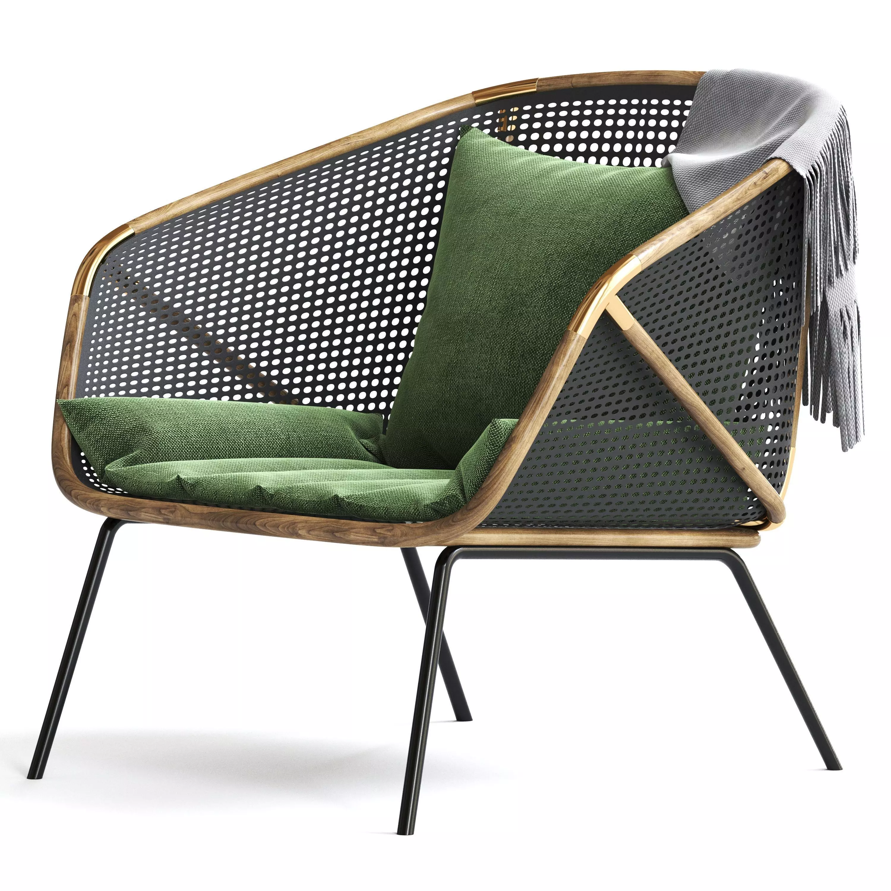 Sunday Lounge Chair 3D model_0