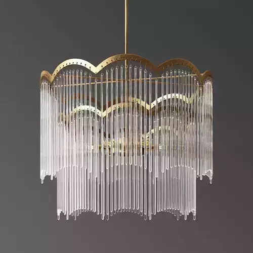 Moroccan Glass Chandelier
