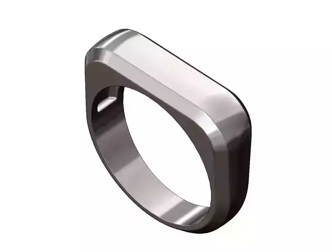 Fillet Dome Top Signet ring