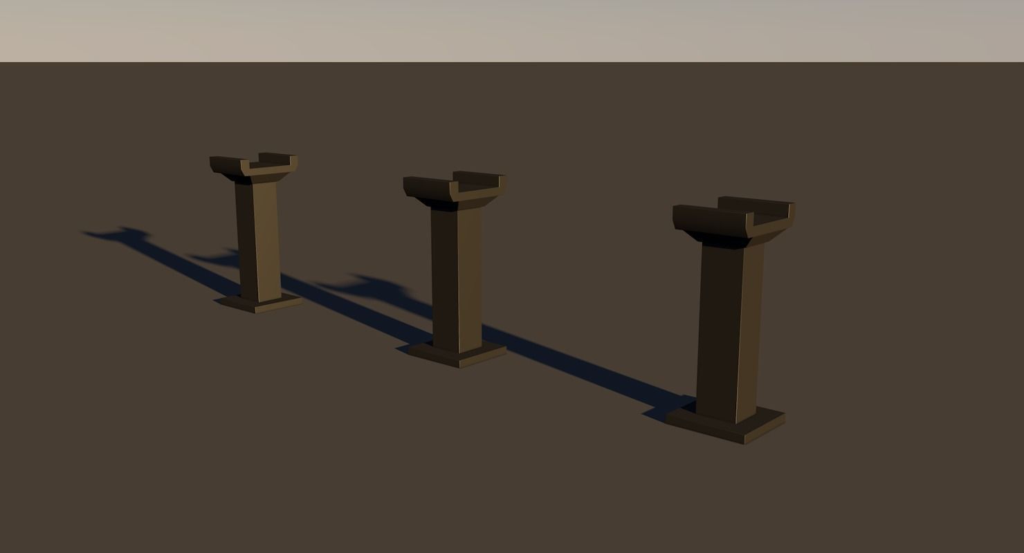 Monorail train  3D model_9