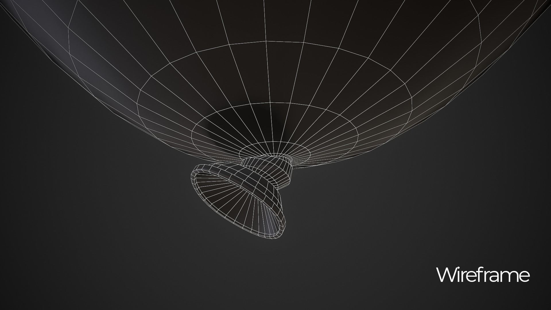 Balloons orange balloon 3D model_24