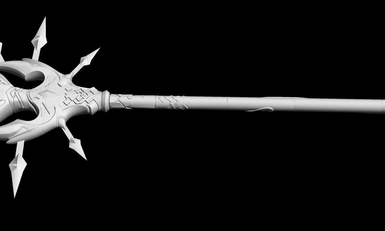 Genshin Impact  xiao lance 3D print model_2