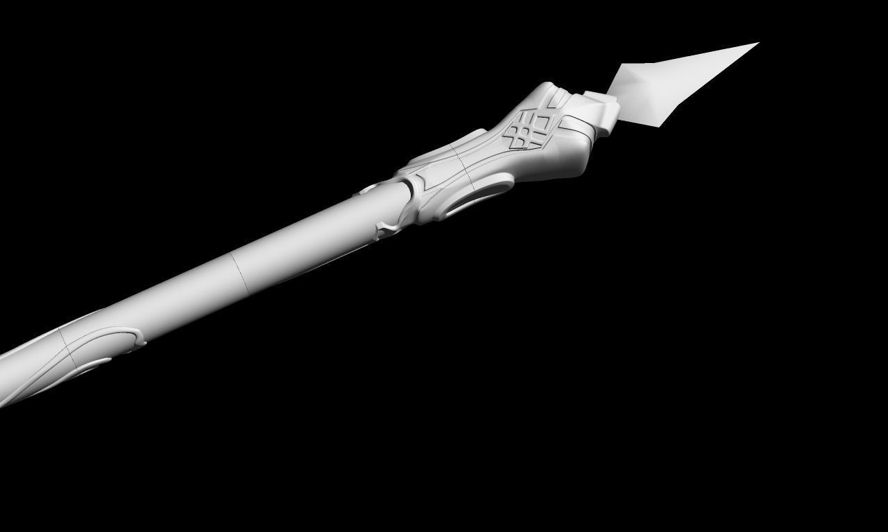 Genshin Impact  xiao lance 3D print model_3