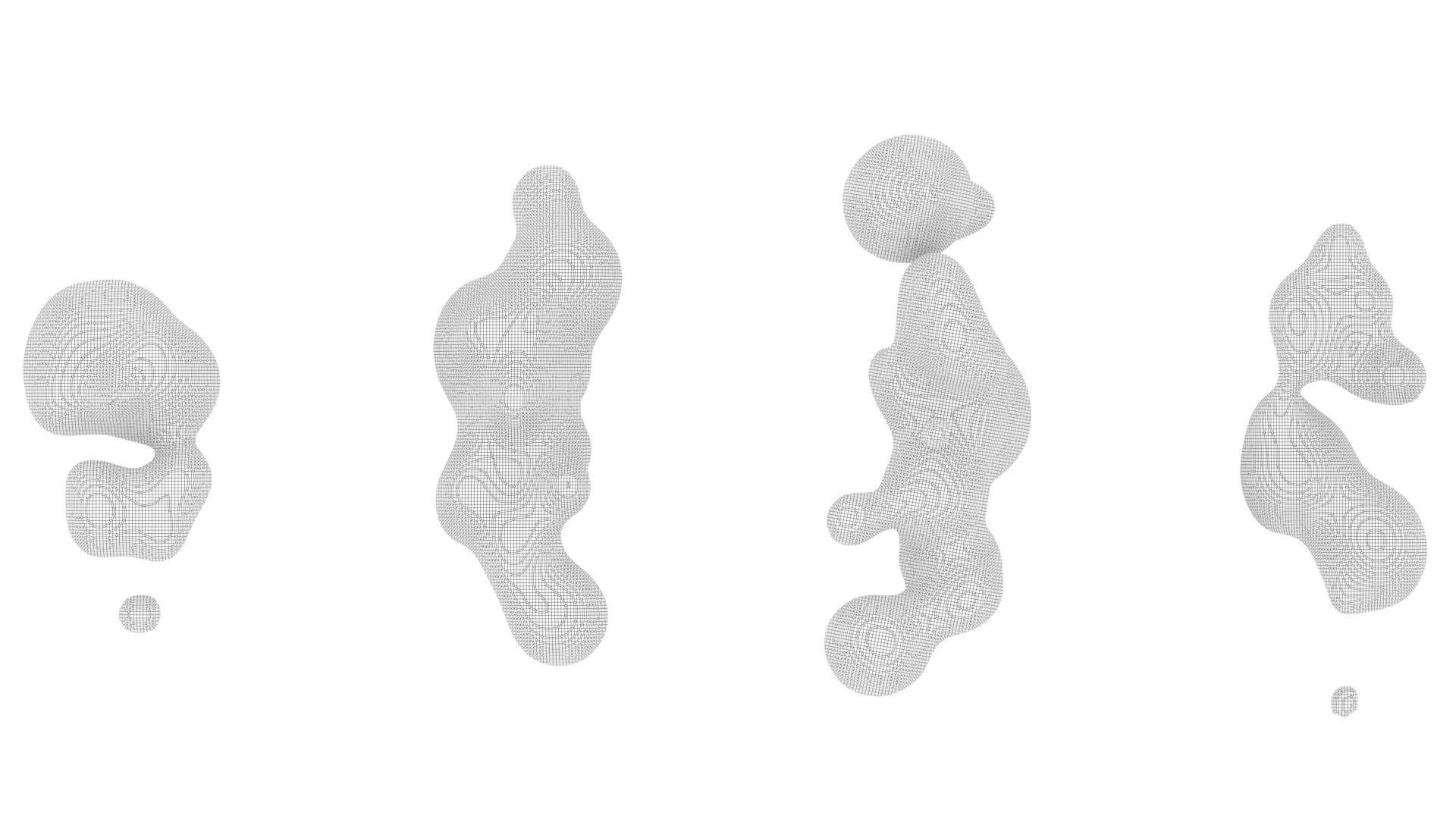 Lava Lamps Set  3D model_5