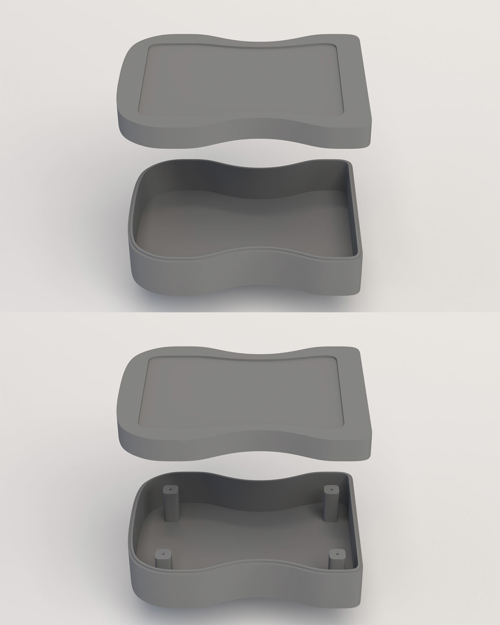 Universal technical CASE 3D print model_1