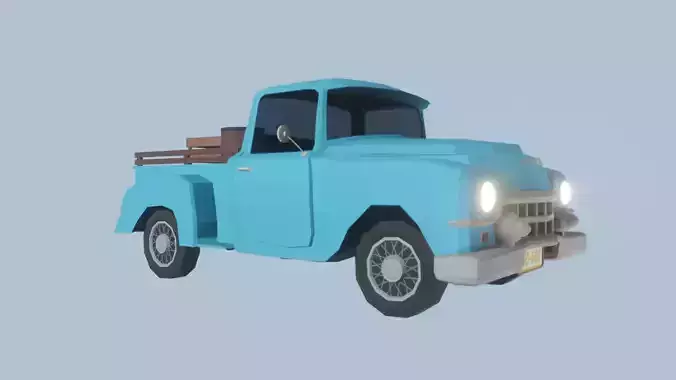 Game Ready Retro Truck Car