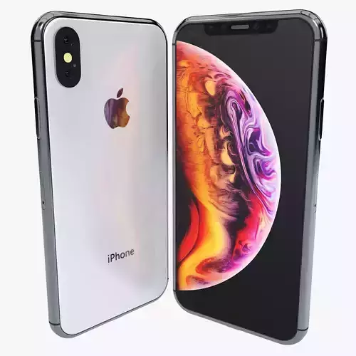  iPhone Xs ELEMENT 3D  Low-poly 3D model