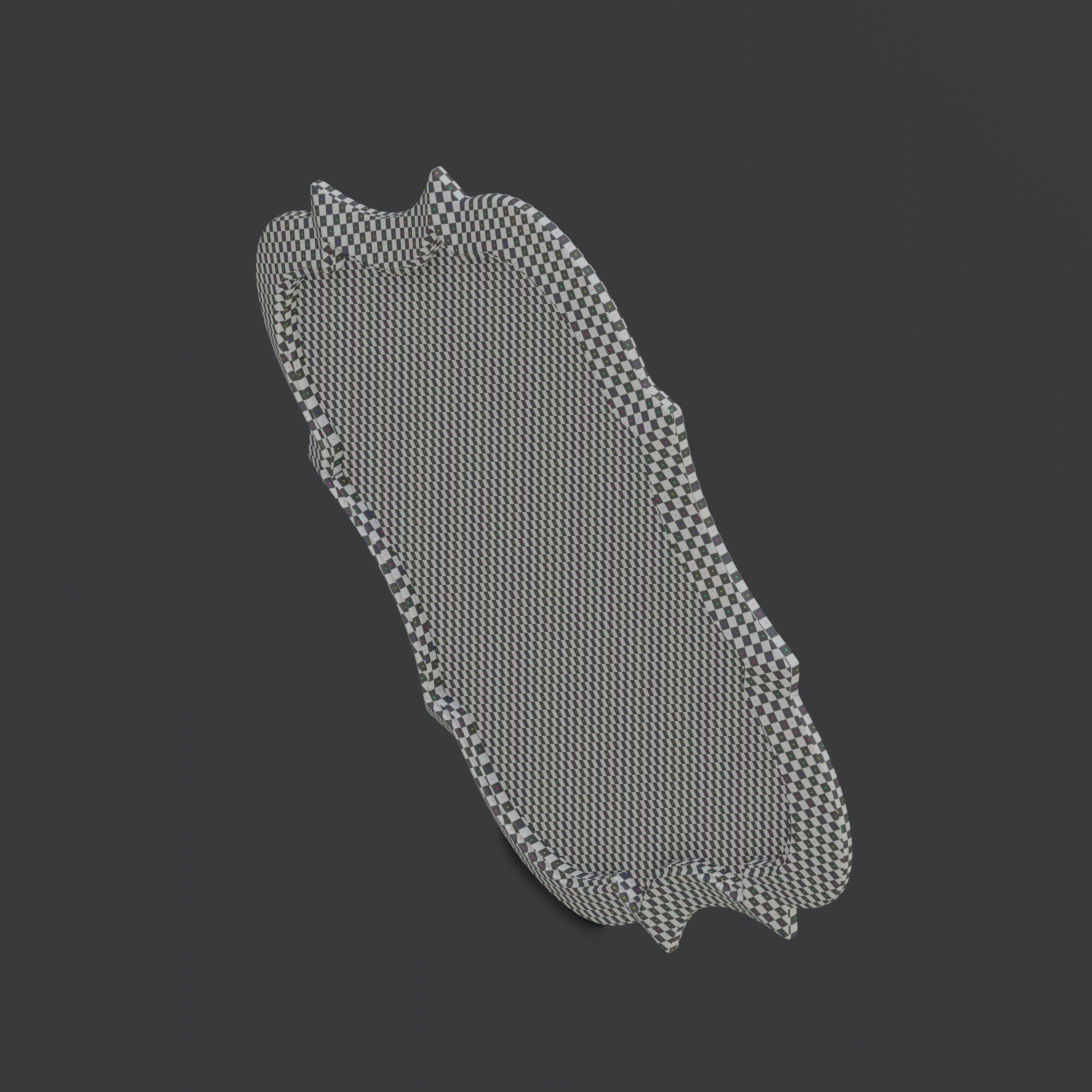 Decorative accent mirror 3D model_10