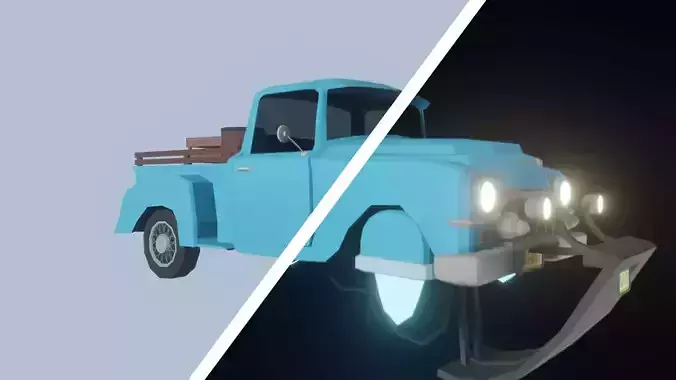 Game Ready Hover and Classic Car