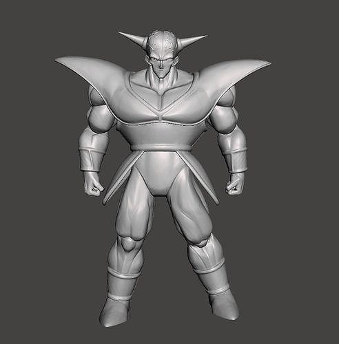 Captain Ginyu 3D Model 3D print model