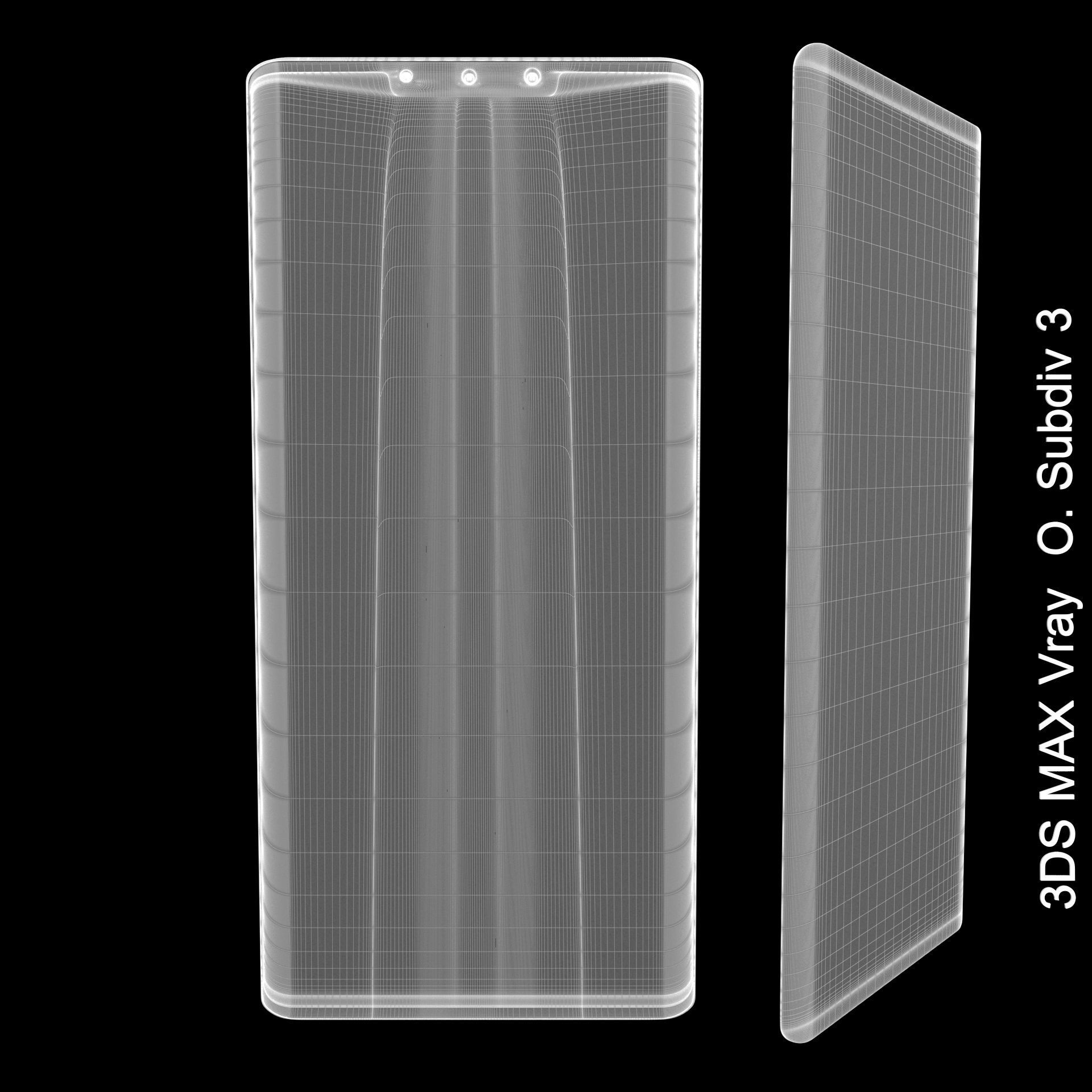 Huawei Mate 30--Huawei Mate 30 Pro SET ELEMENT 3D 3D Model Collection_29