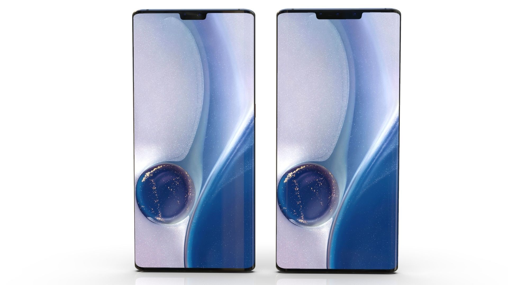 Huawei Mate 30--Huawei Mate 30 Pro SET ELEMENT 3D 3D Model Collection_18