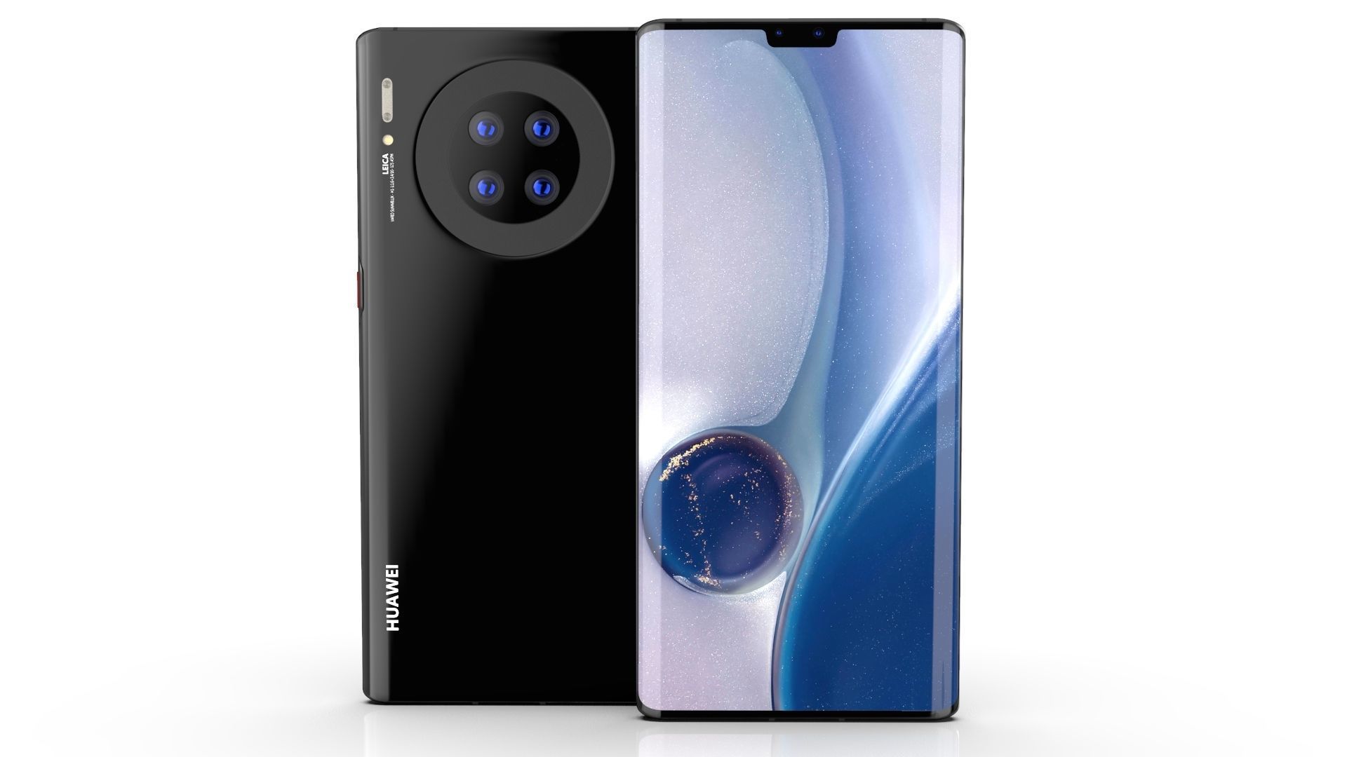 Huawei Mate 30--Huawei Mate 30 Pro SET ELEMENT 3D 3D Model Collection_6