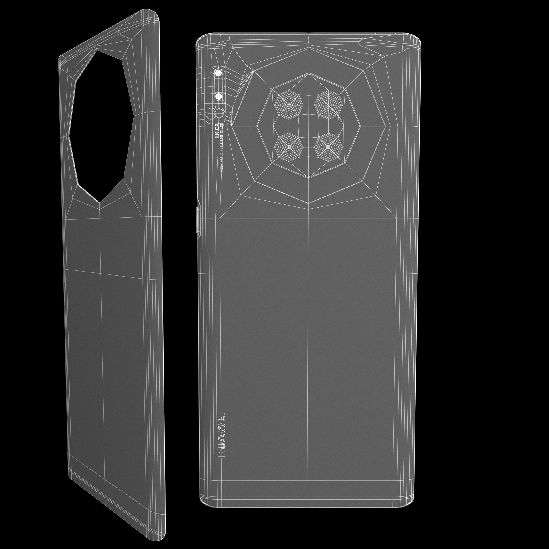 Huawei Mate 30--Huawei Mate 30 Pro SET ELEMENT 3D 3D Model Collection_23