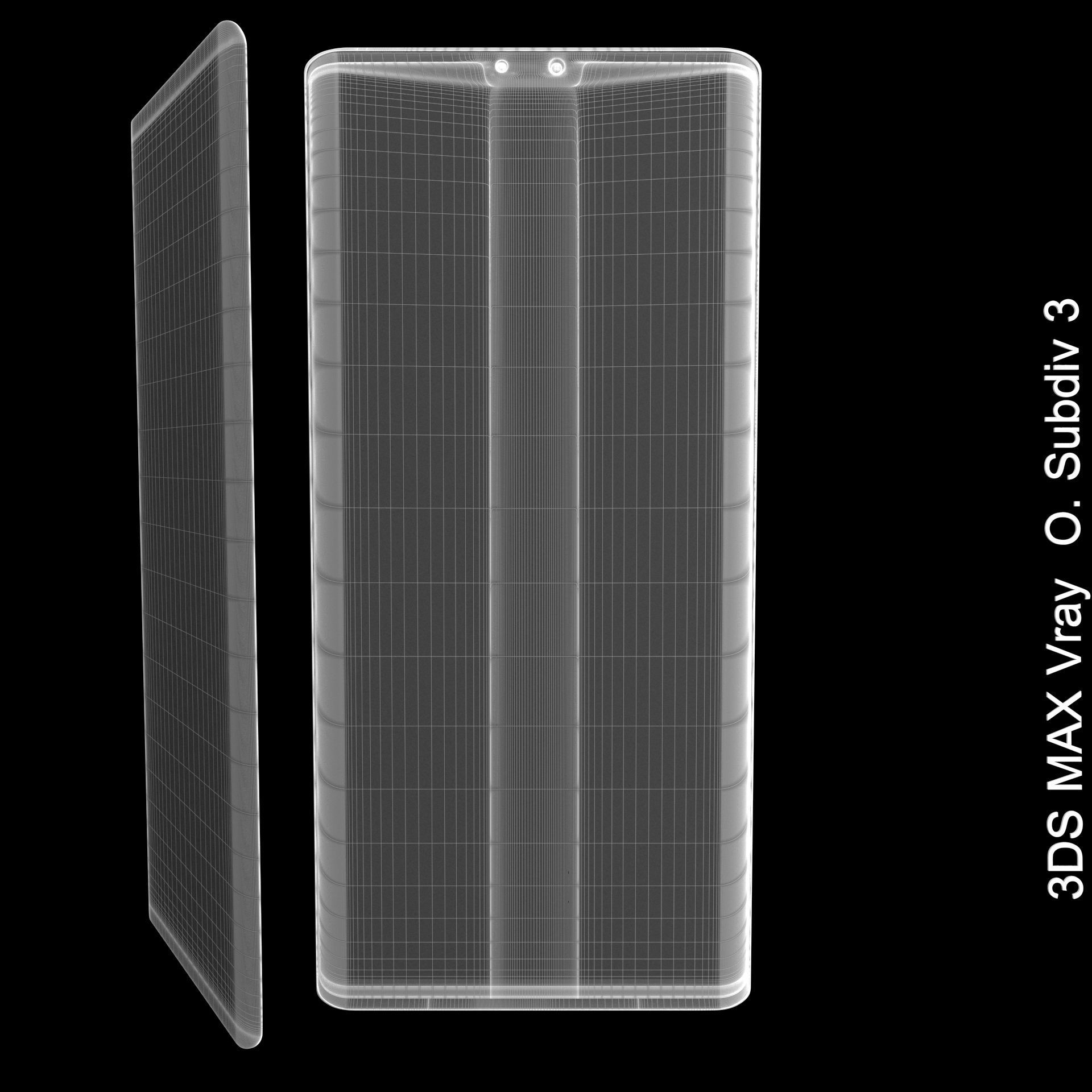 Huawei Mate 30--Huawei Mate 30 Pro SET ELEMENT 3D 3D Model Collection_34