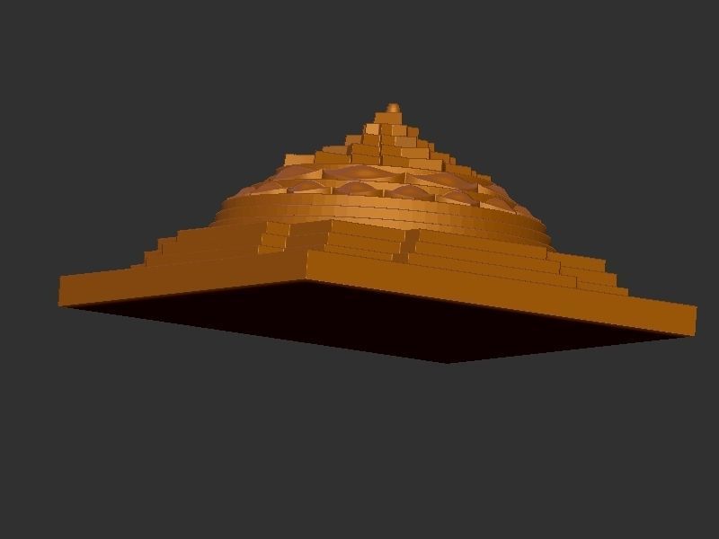 Shri yantra 3D print model_11