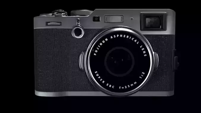 Fujifilm X100F Camera 3D model