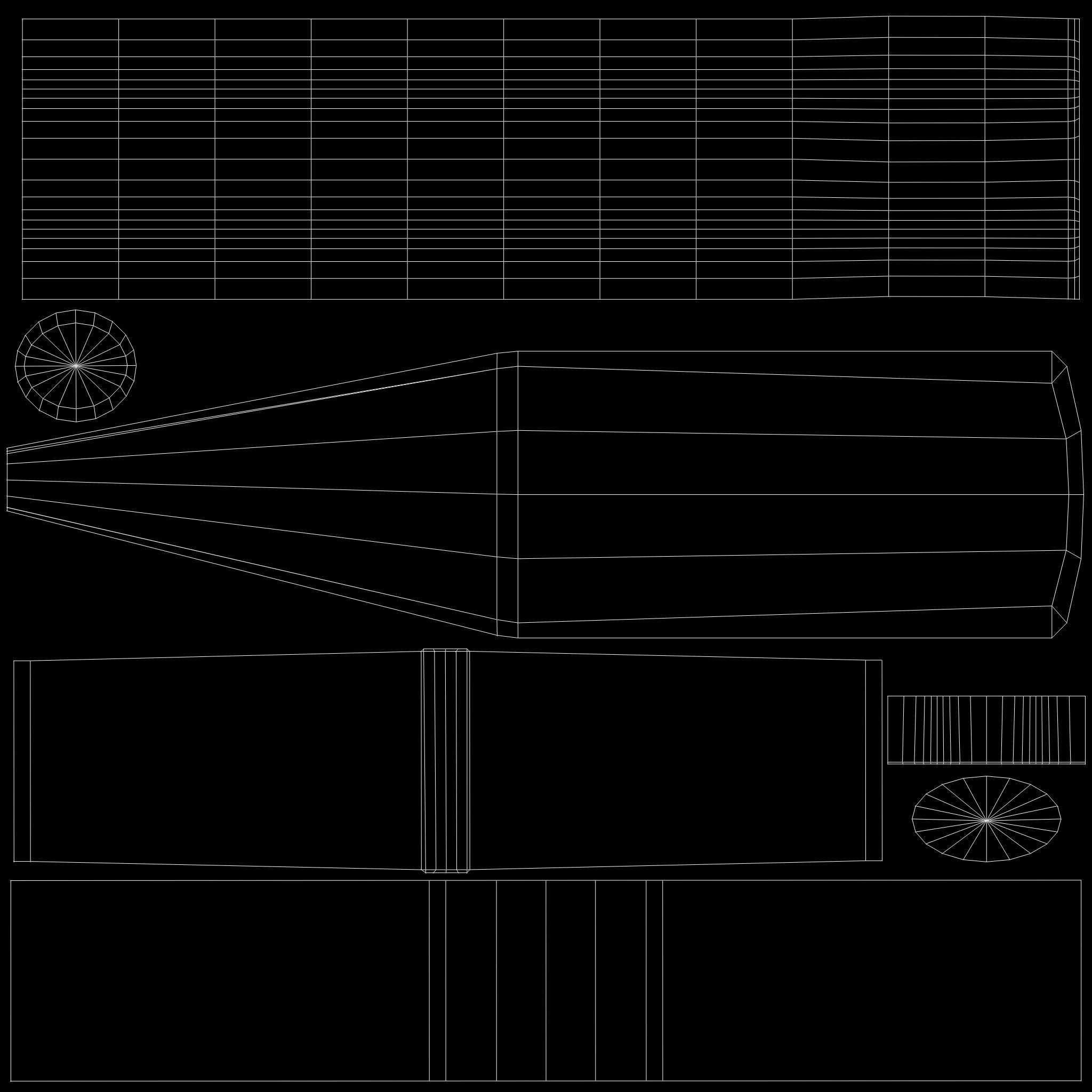 Hammer Low-poly 3D model_5