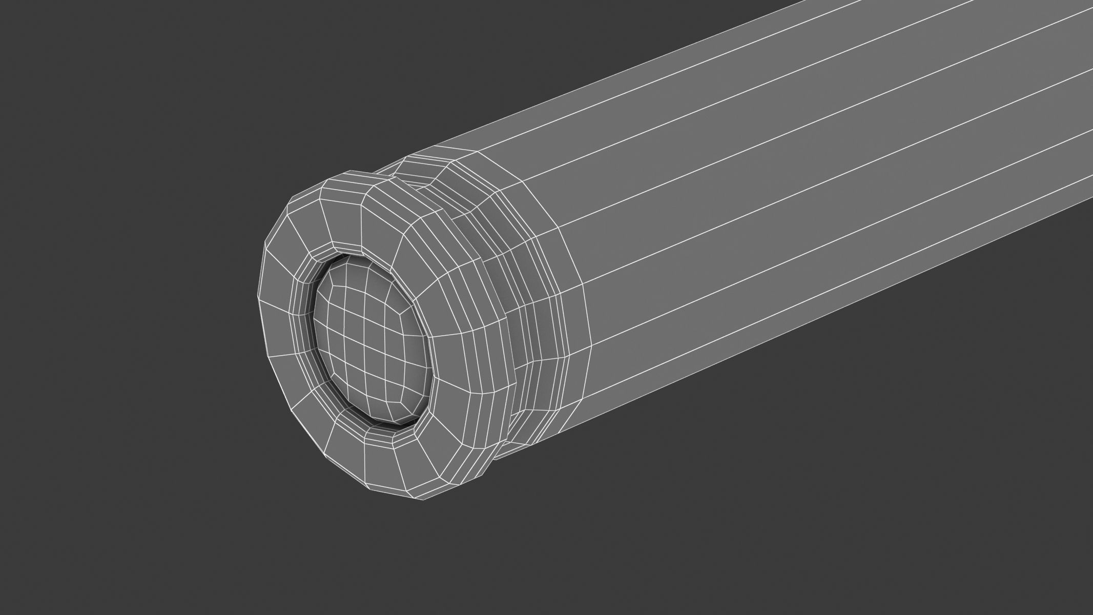 Bullet 30 CARBINE Low-poly 3D model_9