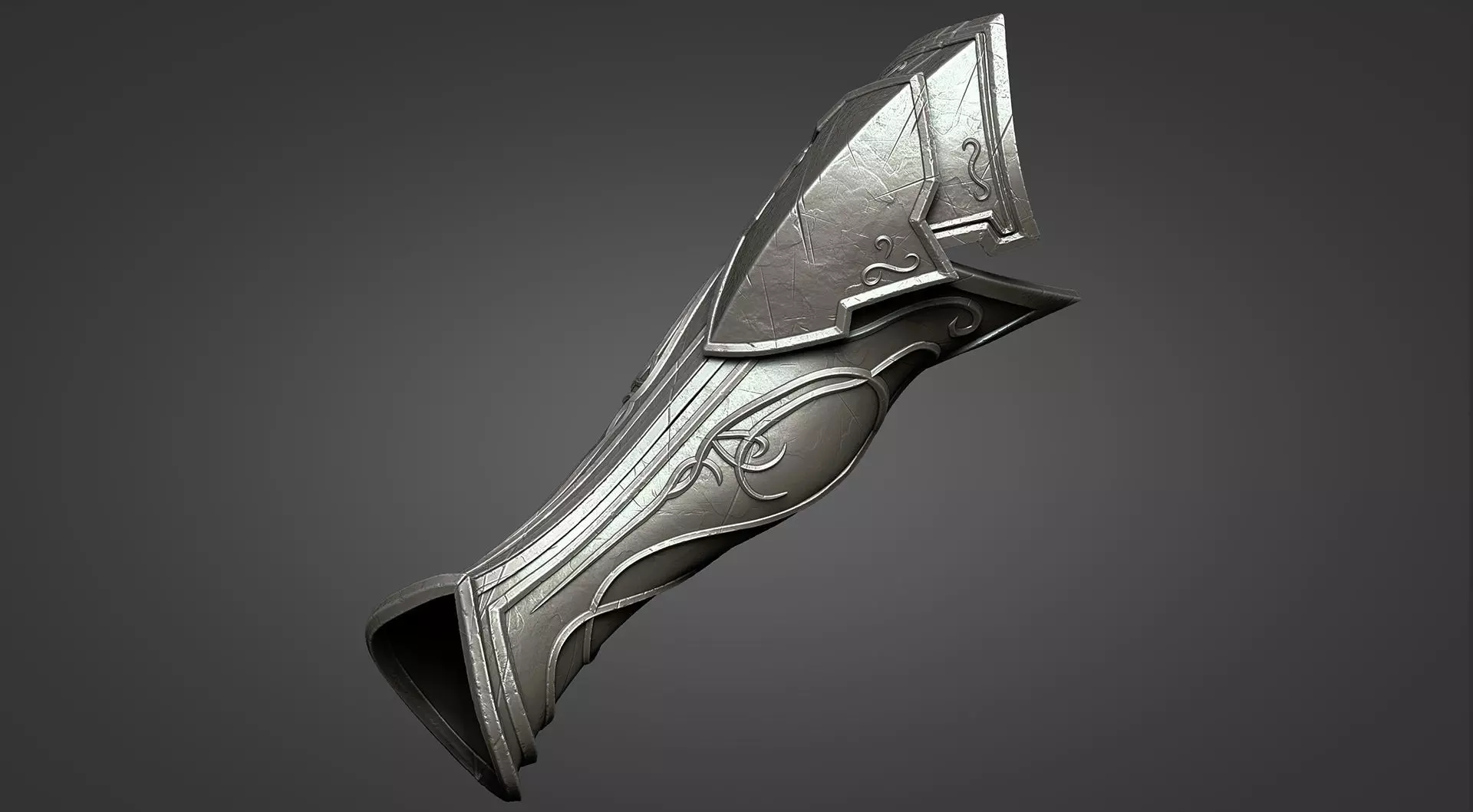 Sylvanas Windrunner - Lower Leg Armor 3D print model_0