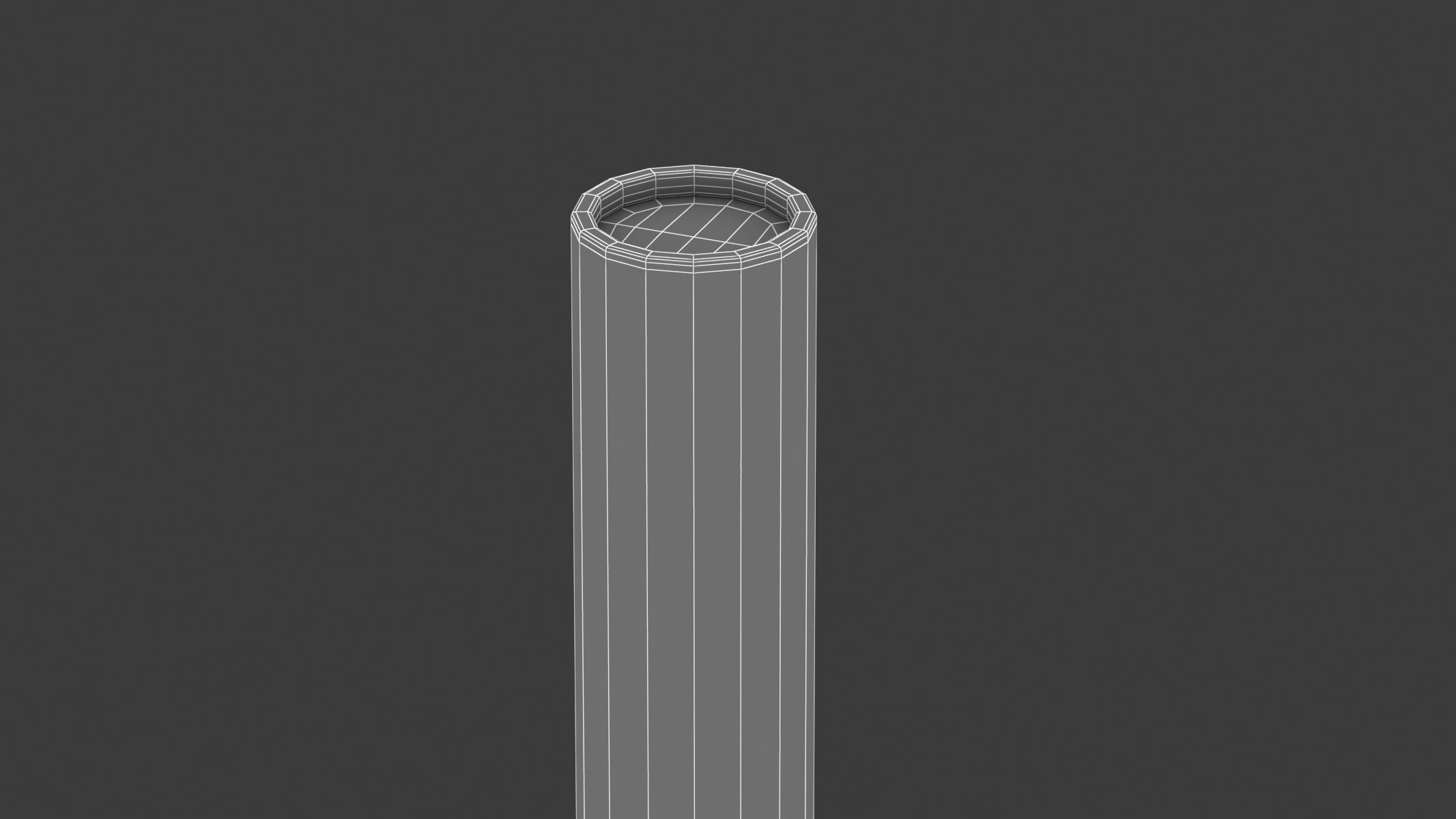 Bullet 410 BORE Low-poly 3D model_7