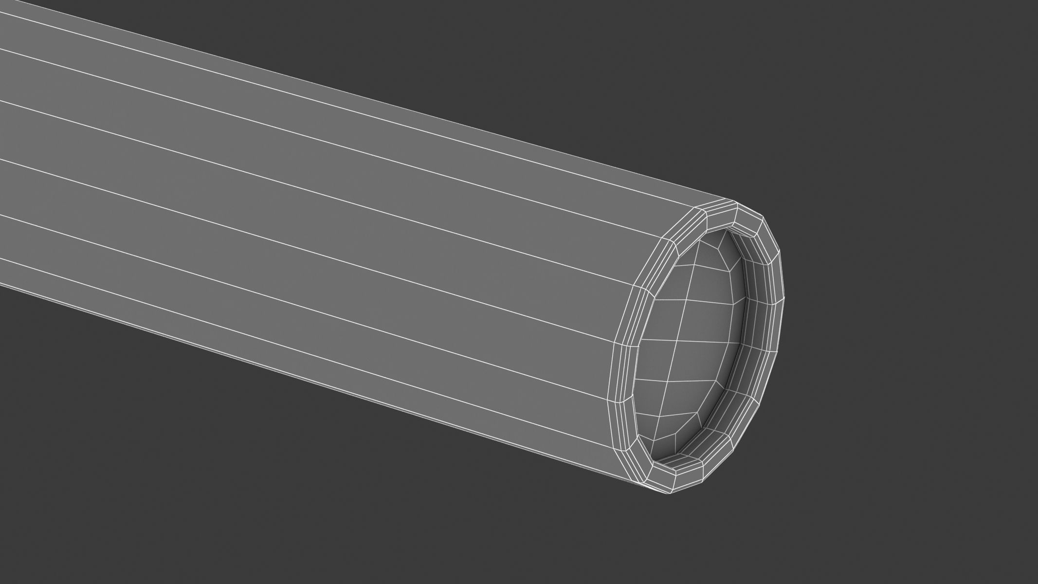 Bullet 410 BORE Low-poly 3D model_8