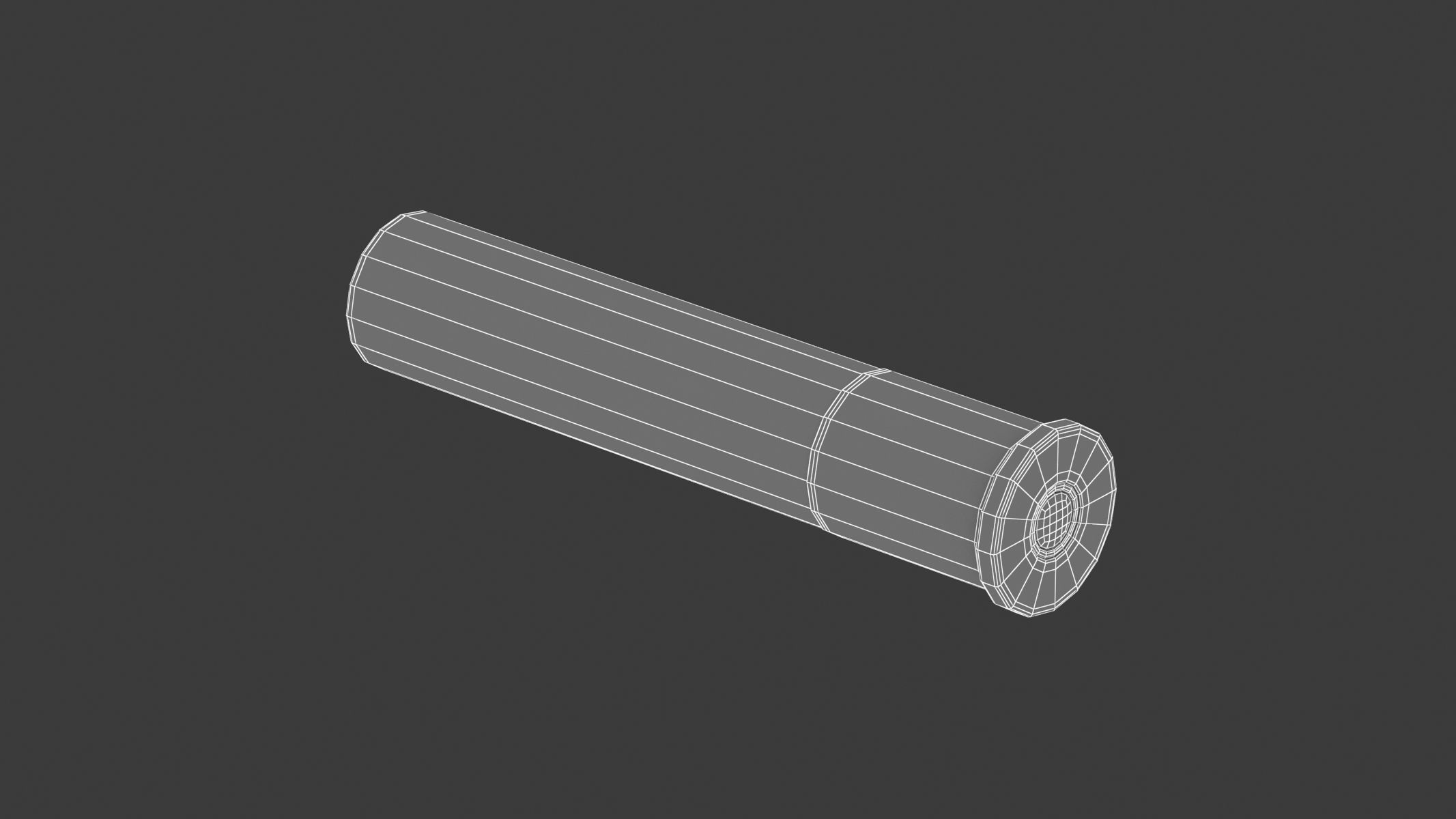Bullet 410 BORE Low-poly 3D model_6