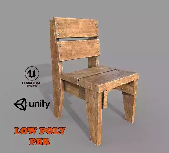 Wooden Stool Chair