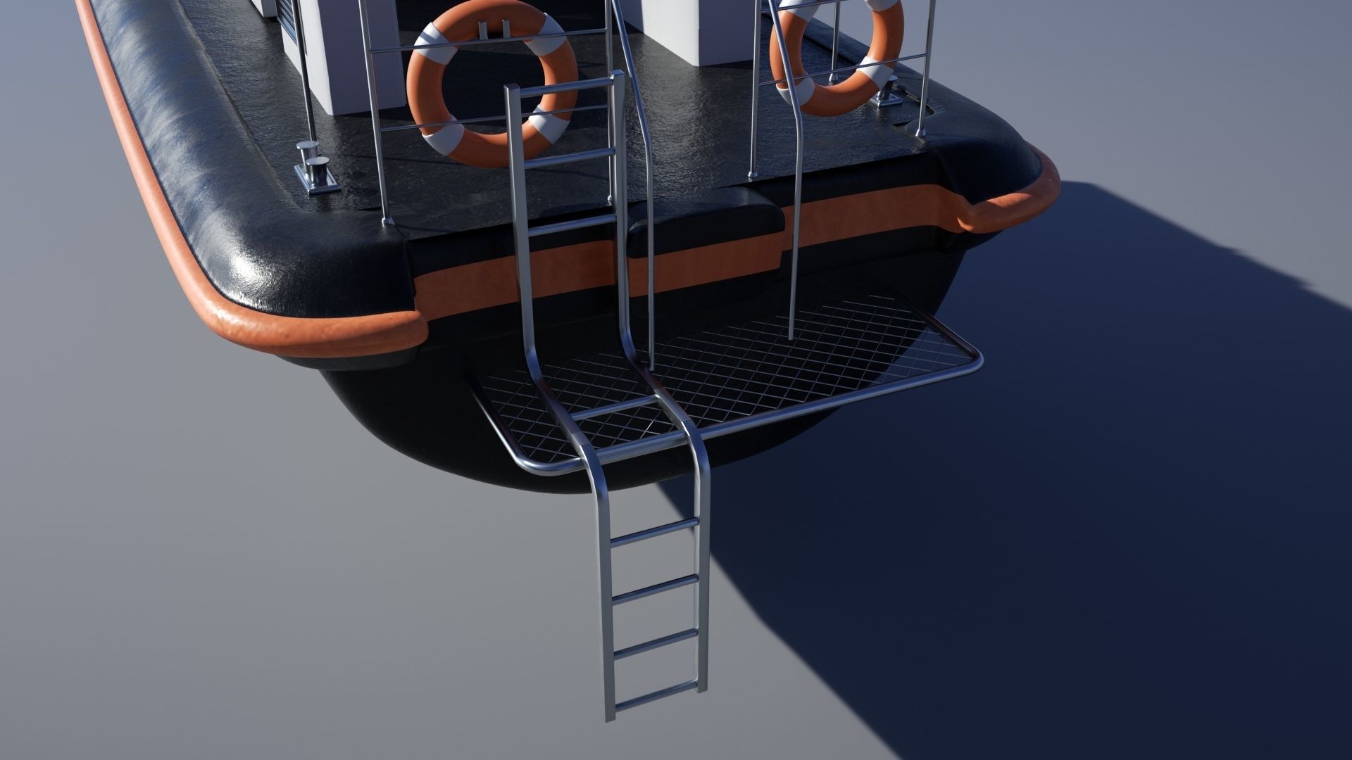 Pilot Boat 3D model_5