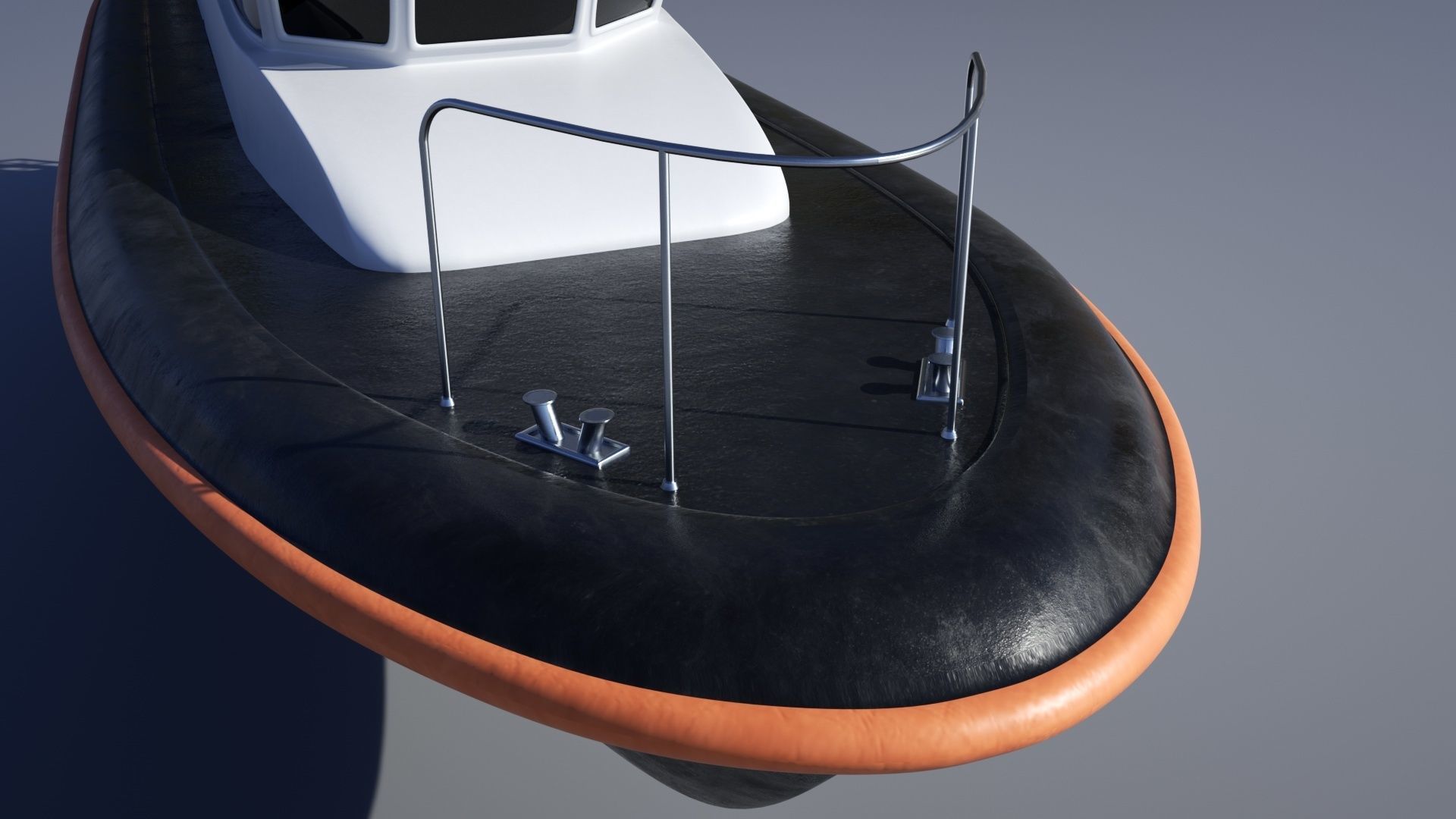 Pilot Boat 3D model_6