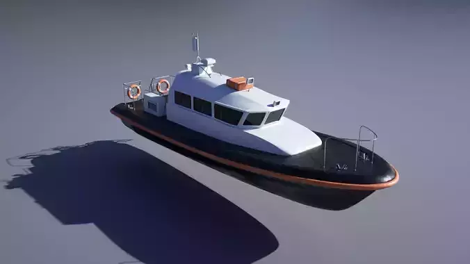 Pilot Boat 3D model