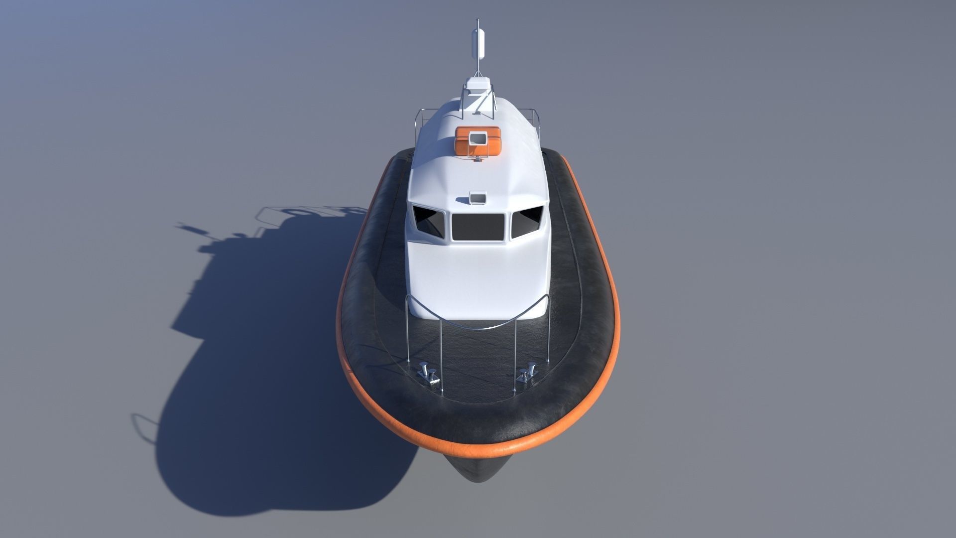 Pilot Boat 3D model_1