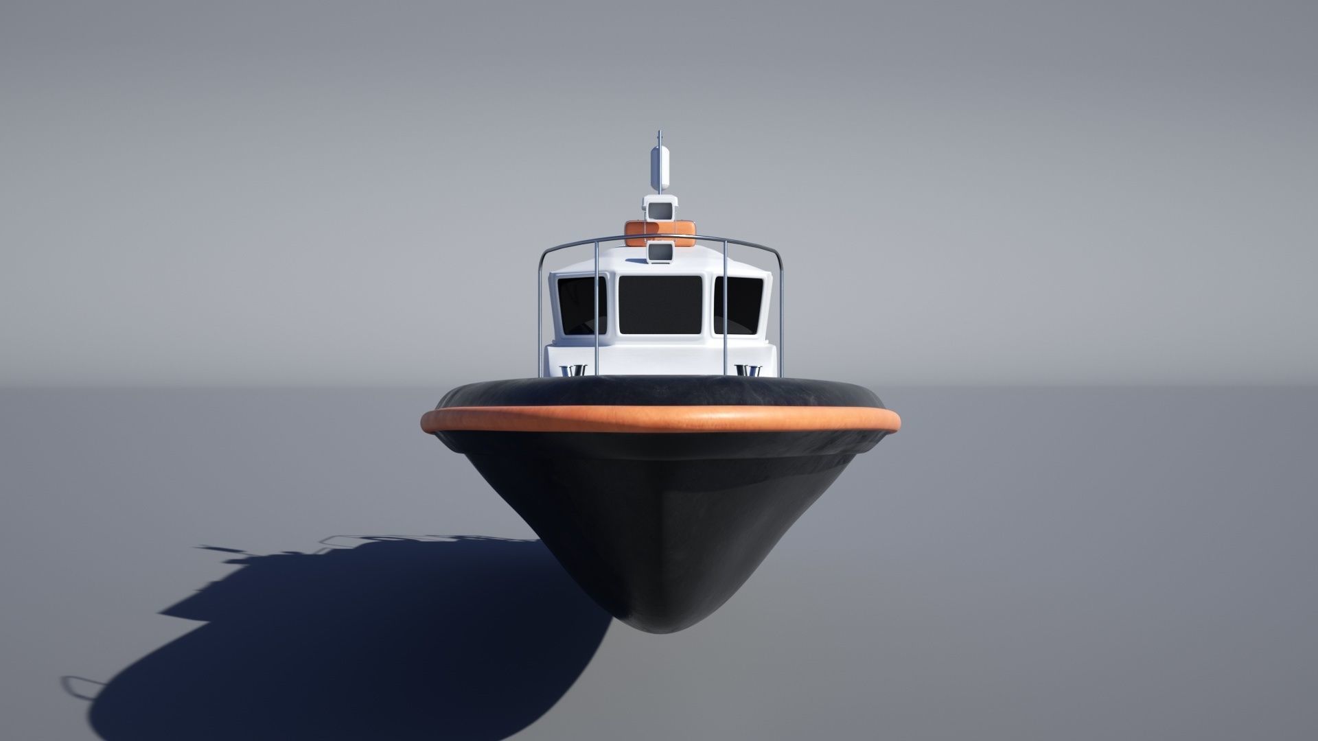 Pilot Boat 3D model_11