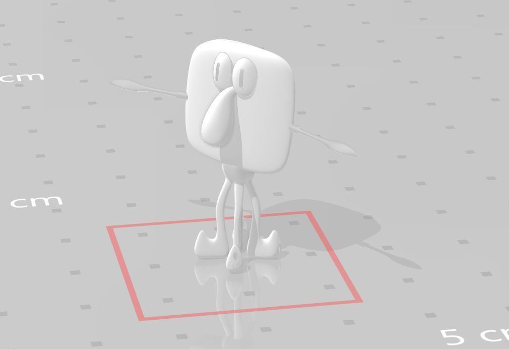 Tamalardo 2 cartoon character 3D model_4