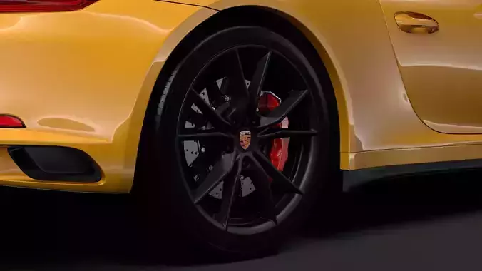 Porsche 911 Carrera T Coupe 2018 wheel