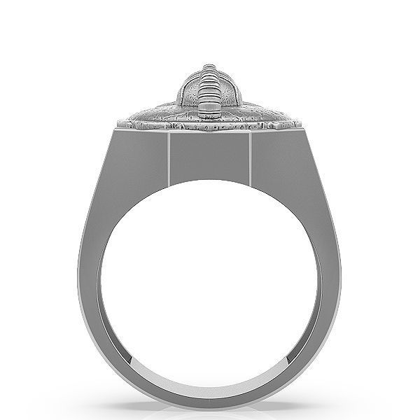 spartan ring Silver Gold  Print  3D print model_4