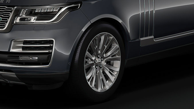Range Rover SV Autobiography 2018 wheel 3D model