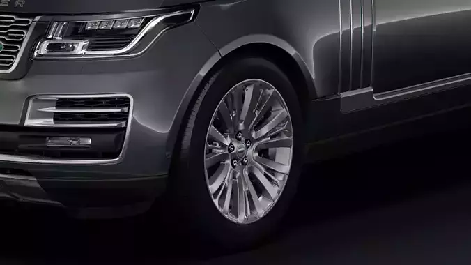 Range Rover SV Autobiography 2018 wheel 3D model