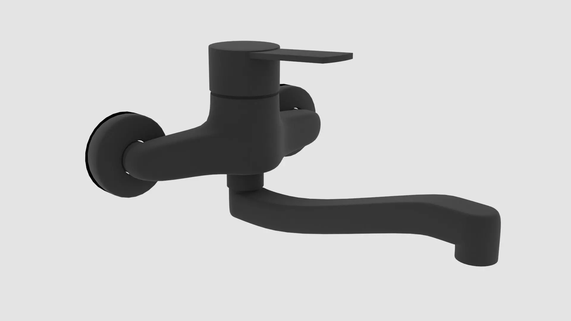 Faucet tap classic on wall Free 3D model