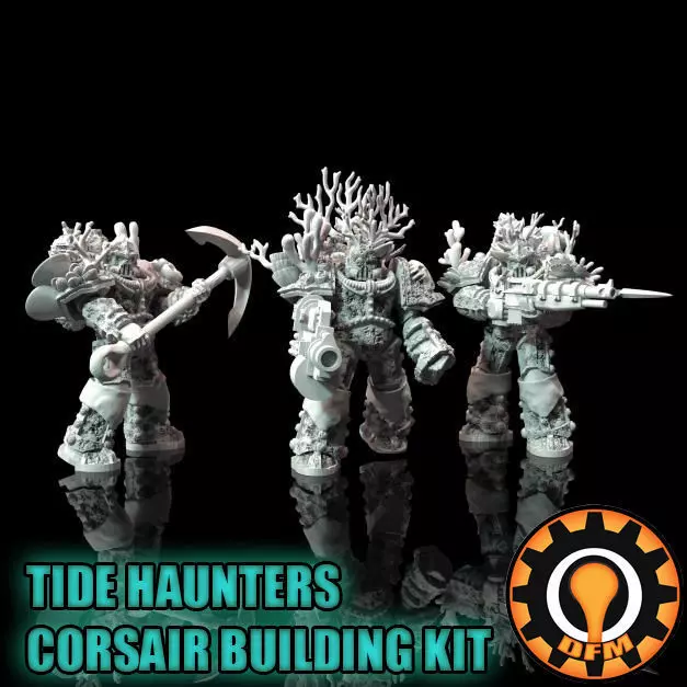 Tide Haunters - Corsair Building Kit 3D print model_0