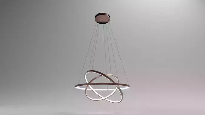 PENDANT LIGHT QPD1303-CO MONTREAL Free 3D model