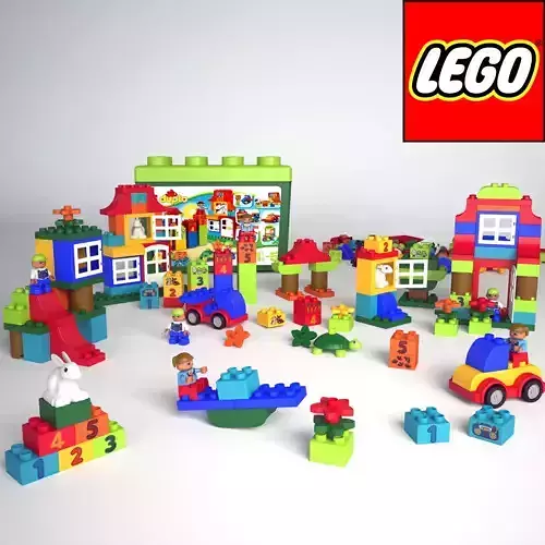 Lego 3D model set 3D model