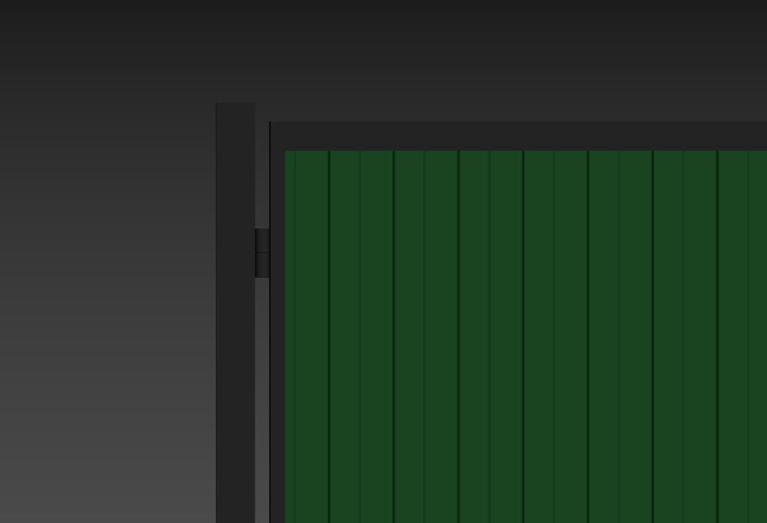 Metal gates 3D model_20