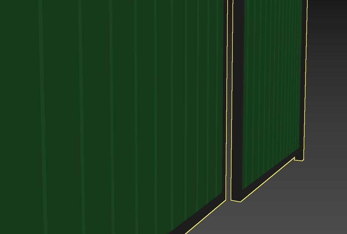Metal gates 3D model_26