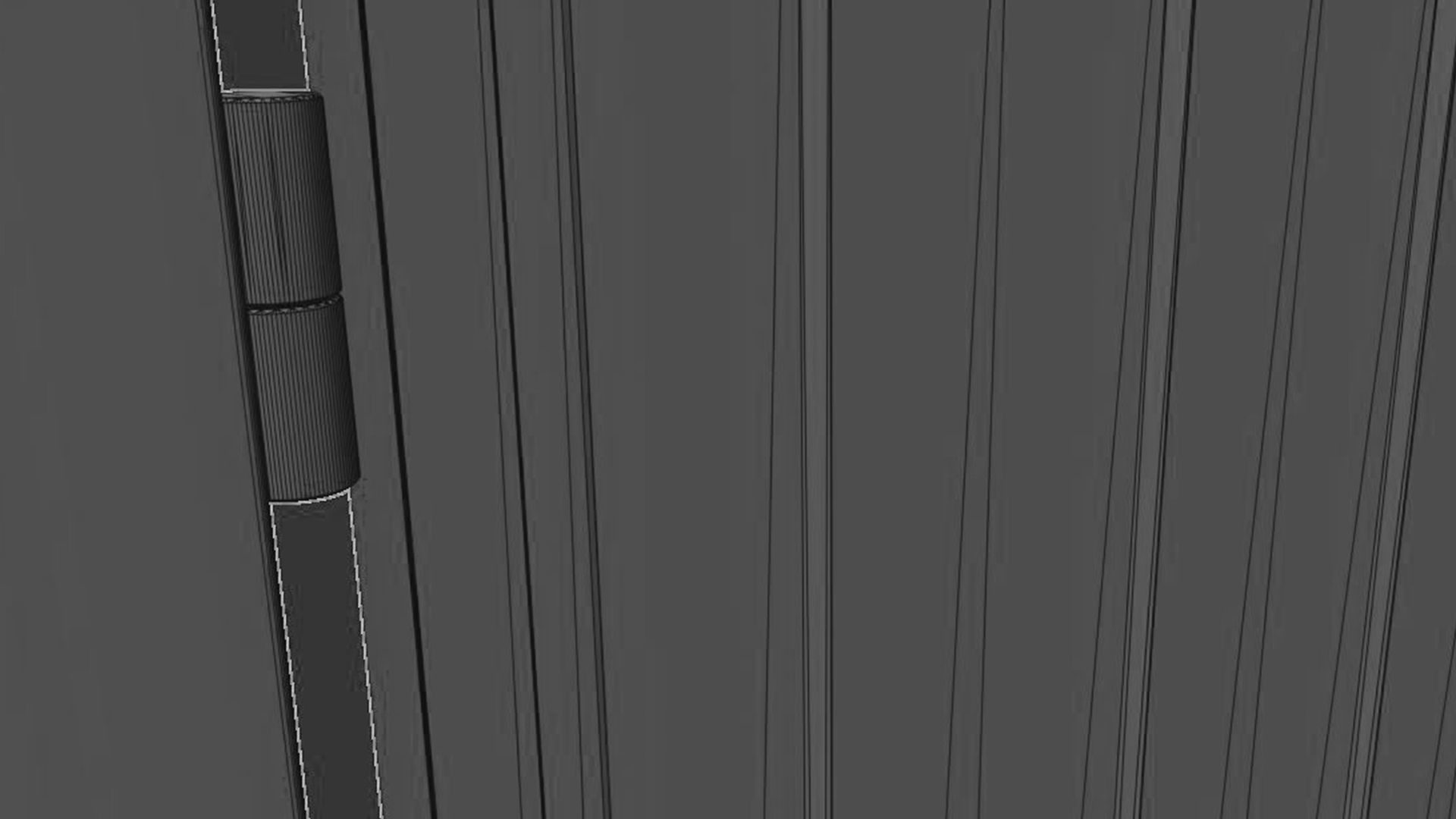 Metal gates 3D model_28