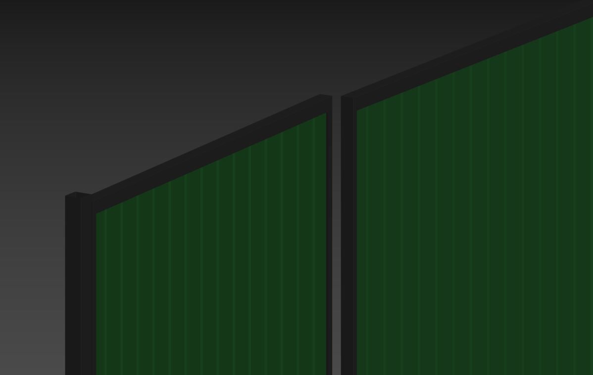 Metal gates 3D model_22