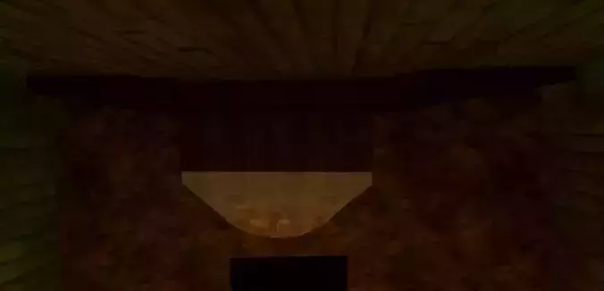 Guillotine Medieval Lowpoly