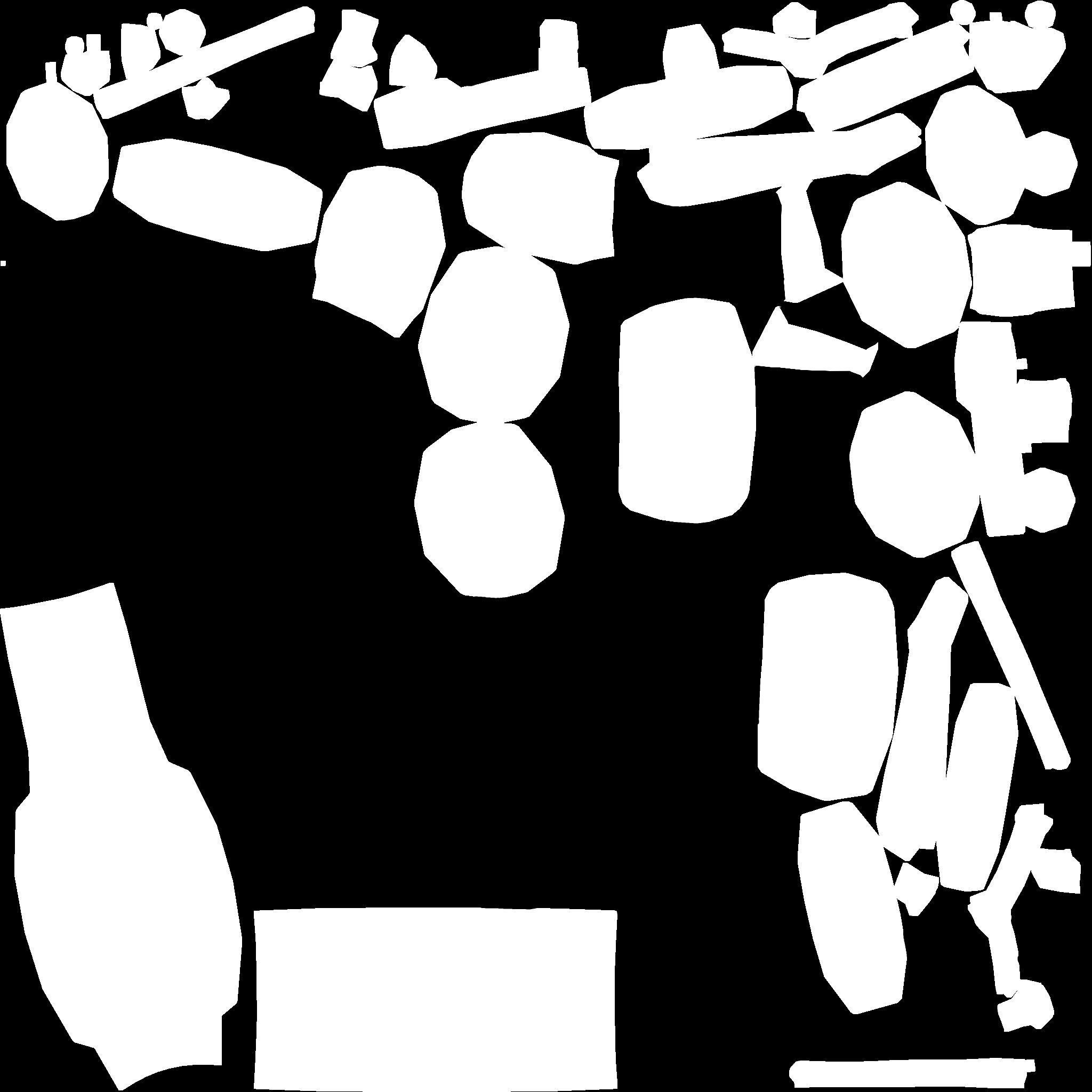 Sci-Fi M4A1-S - Desert Rifle - Gun Weaponry Low-poly 3D model_24