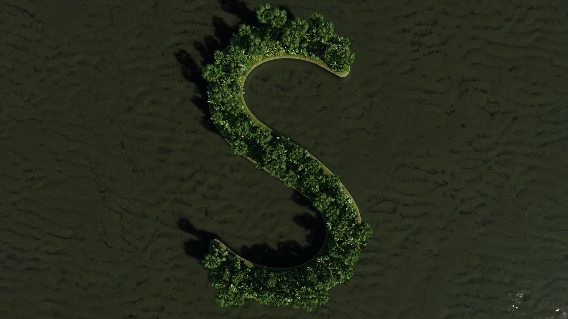 S Alphabet Island 3D model_1