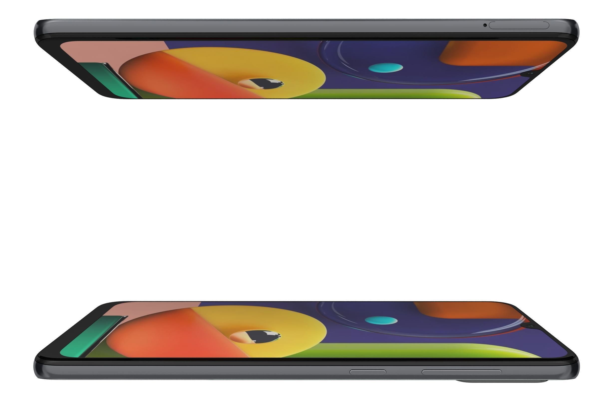 Samsung Galaxy A70s Black 3D model_9